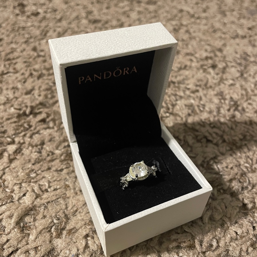 🔴 Jackpot Candles Silver Ring